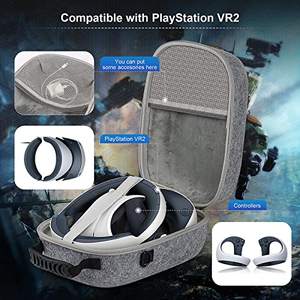 Free Sample <b>Waterproof</b> Headset <b>Cover</b> Durable PU Leather Headphone <b>Bag</b> Multi-color Earphone Case Holder for Outdoor Office - Product Image 5