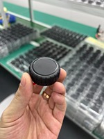 Casing Pelindung Anti-Hilang Anti-Guncangan MiniTag untuk Grosir Pelacak Lokasi Air Tag, Casing Stylish dengan Serat Karbon