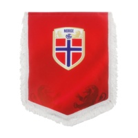 Personnalisation professionnelle publicité Promotion divers triangles d'événement à accrocher des drapeaux d'échange Satin drapeau suspendu personnalisé