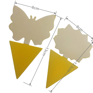 Trampas Adhesivas para Moscas de Doble Cara OEM/ODM, Atrapa Insectos Impermeable con Forma Especial para Uso en Exteriores, Control de Plagas de Mosquitos y Escarabajos - Product Image 2
