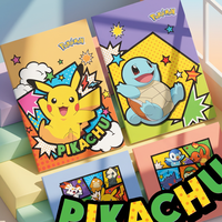 Carnet de notes coréen Pokémon pour enfants, reliure cousue, dessin animé, fournitures scolaires, cadeau pour étudiants, vente en gros