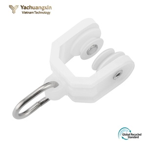 Soporte Ajustable para Barra de Cortina, Base de Gancho para Montaje en Pared, Abrazadera de Soporte Ajustable para Decoración del Hogar - Product Image 4
