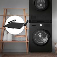 Kit d'empilage universel intermédiaire pour machine à laver et sèche-linge, pour usage domestique