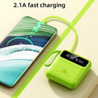 Mini chargeur Portable Power Pack avec sortie USB 5V 2.1A chargeur de téléphone chargeur de téléphone batterie externe de téléphone Android PB22