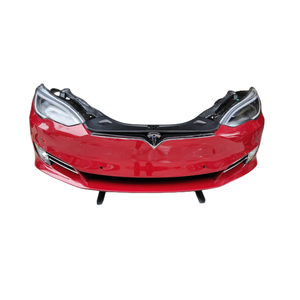 Paraurti Anteriore <span class=keywords><strong>Tesla</strong></span> <span class=keywords><strong>Model</strong></span> <span class=keywords><strong>S</strong></span>, Kit Carrozzeria, Componente Frontale, Ricondizionato, Montaggio a Vite, Adattamento Universale, 1 Anno di Garanzia - Product Image 1