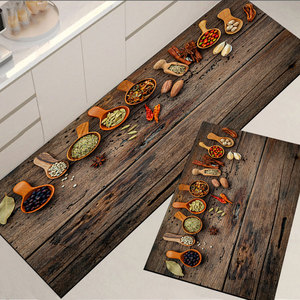 Ensemble de <span class=keywords><strong>tapis</strong></span> de <span class=keywords><strong>cuisine</strong></span> modernes en 2 pièces, <span class=keywords><strong>tapis</strong></span> de <span class=keywords><strong>cuisine</strong></span> antidérapants lavables et simples avec <span class=keywords><strong>tapis</strong></span> de sol imperméable, paillasson en mousse <span class=keywords><strong>plastique</strong></span> - Product Image 4