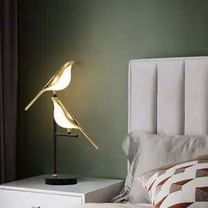 Led Night Lights New Modern Designer Led Table Lamp Light For Living Room Bedside Bar Reading room