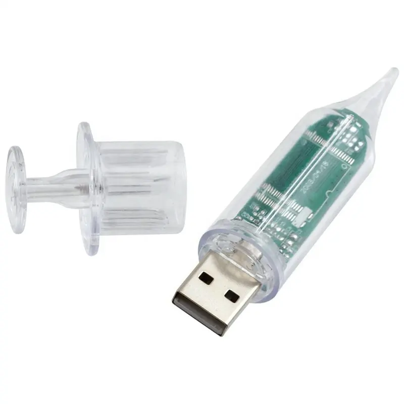 Custom Usb Flash Drive Spuit Injector Vorm 8Gb 16Gb 32Gb Voor Verpleegster Arts Usb Pen Drive Geheugen stok.