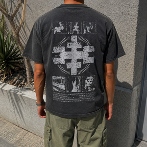 T-shirt OEM, impression DTG recto-verso, style vintage, t-shirt personnalisé en coton lourd de haute qualité - Product Image 2