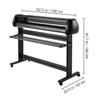 Plotter de Corte de Vinilo 1.35m 1350mm, Impresora y Cortadora de Adhesivos, Máquina de Impresión y Corte