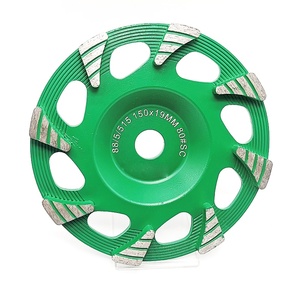 Disque à tronçonner diamanté de qualité supérieure 150 mm (6 pouces) avec trou de mandrin de 19 mm pour <span class=keywords><strong>meuleuse</strong></span> d'angle, idéal pour le béton - Product Image 1