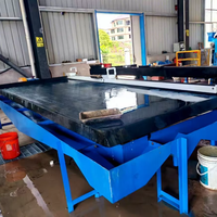 Table vibrante de séparation gravimétrique pour minerai de scheolite aurifère, à prix compétitif, pour la séparation du minerai d'or