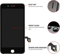 Vente en gros 100% 6S Plus Remplacement de l'écran LCD d'origine 7 PLUS Téléphone portable IPS LCD 8 Plus Remplacement de l'écran pour iPhone