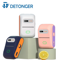 Imprimante thermique intelligente sans fil DETONGER DP26 50 mm sans encre, OEM personnalisée, mini-imprimante pour petites entreprises
