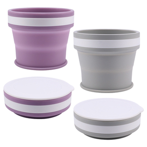 Tazza da Caffè Pieghevole in Silicone da 270 ML, Riutilizzabile, Espandibile, Portatile, Tazza da Viaggio Richiudibile - Product Image 3