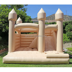 Castillo Inflable Blanco para Interiores y Exteriores, Tobogán, <span class=keywords><strong>Piscina</strong></span> <span class=keywords><strong>de</strong></span> Pelotas, Combo, Castillo Inflable, Área <span class=keywords><strong>de</strong></span> Juegos Inflable para Alquiler para Fiestas - Product Image 2