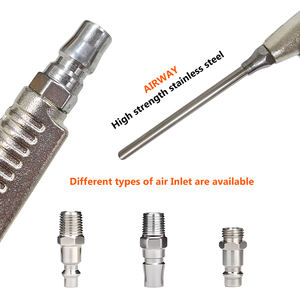 Pistolet pneumatique en alliage d'aluminium pour souffler la poussière, pistolet pneumatique puissant, outil à jet d'air pneumatique - Product Image 5