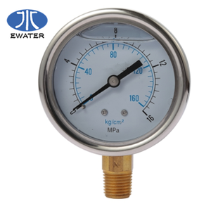 Personalizável OEM GC-YNZT150 Digital Water Pressure Gauge Stainless Steel Case Barometer Type para Liquid - Product Image 4