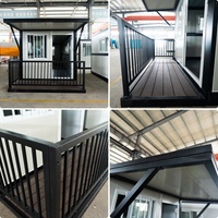 Maison conteneur pliable moderne à prix abordable, préfabriquée en usine, idéale pour atelier et bureau – Meilleures ventes