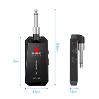 M-VAVE WP-5G 5.8G système de guitare sans fil Rechargeable émetteur Audio récepteur amplificateur de guitare accessoire de guitare câble type-c