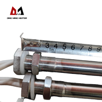 Cartouche chauffante haute tension 380V, barre chauffante électrique industrielle pour réacteur chimique