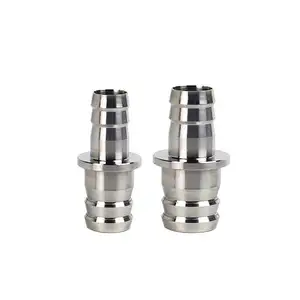 Aquarium Lily Konektor Pipa Stainless Steel 12/16/22Mm Konektor Selang Air untuk Aquarium Filter Aksesoris Akuarium