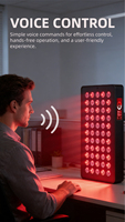 Panneau de luminothérapie rouge TGA MDL MDSAP, commande vocale intelligente, appareils de soins de santé portables, panneau de luminothérapie rouge