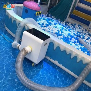 Bán Buôn Trắng Mềm Chơi Bóng Pit Bóng Tất Cả Các Bọt Trắng Làm Sạch Máy Cho Trẻ Em Bên Thiết Bị Sân Chơi Trong Trung Tâm Mua Sắm - Product Image 4