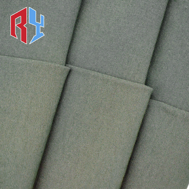 Wholesale Price 240gsm Rayon Nylon Spandex Dyed Stretch Bengaline Fabric for Bottoms for Men Clothes