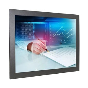 10.1 10.4 12.1นิ้วจอแบนกันน้ำจอภาพอุตสาหกรรมแบบฝังแผงด้านหน้าจอสัมผัสจอแสดงผลอุตสาหกรรม - Product Image 3