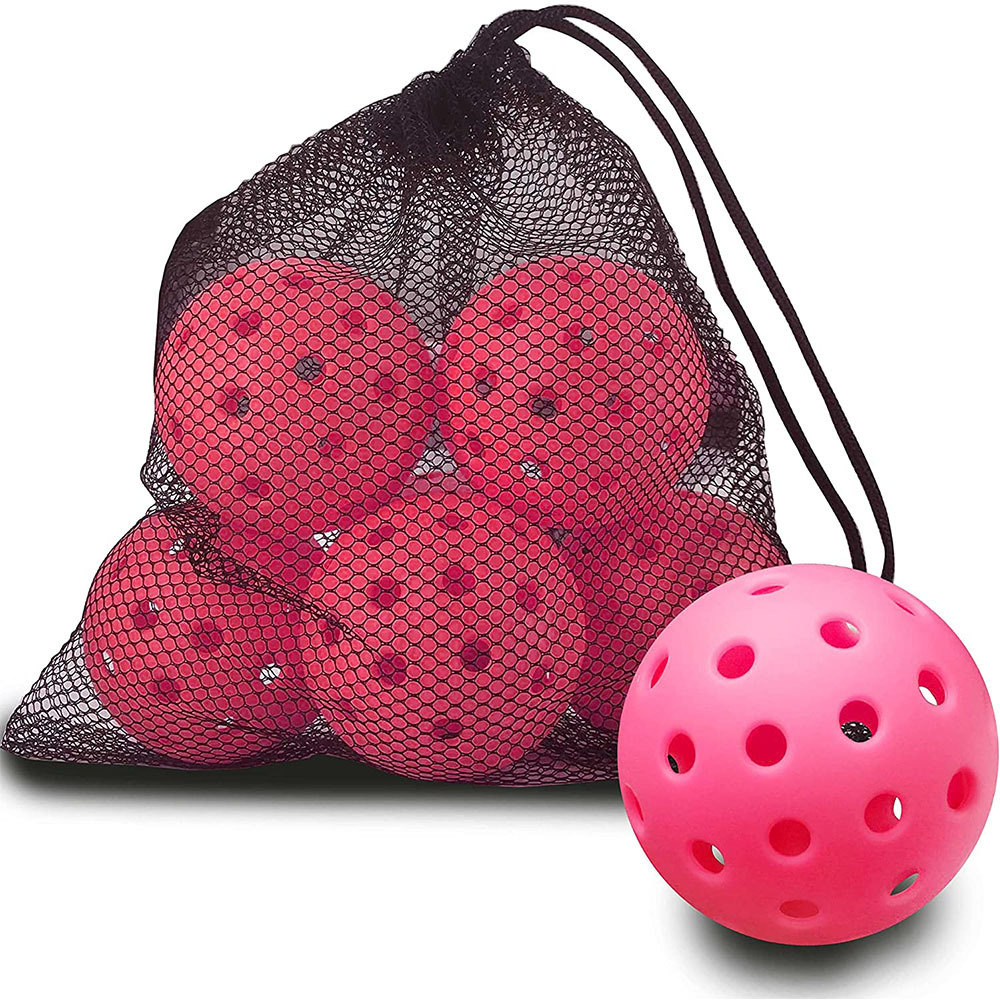 Durable TPE Portable Pickleball Paddle Set Good Elasticity USAPA Approved Lightweight for Indoor/Outdoor Training Competitions