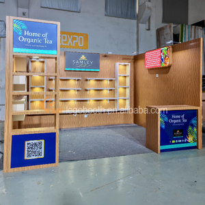 Modular MDF miễn phí-đứng bán lẻ đứng 20x20 hội chợ thương mại hiển thị gian hàng bức tường dễ dàng lắp ráp có thể điều chỉnh thương mại hiển thị thiết bị - Product Image 3