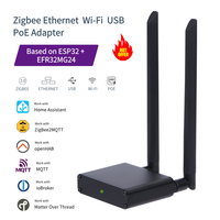 Passerelle Ethernet PoE Zigbee ESP32 EFR32MG24, Coordinateur pour Home Assistant, Zigbee2MQTT, MQTT, OpenHAB, Matter