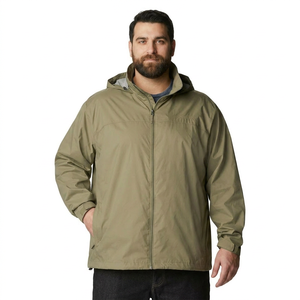 Chaqueta transpirable con cremallera de alta calidad para hombre, a prueba de viento, impermeable, informal, para correr al aire libre, talla grande, uso de verano, piel al por mayor - Product Image 1