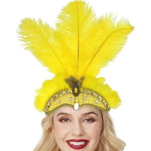 Diadema HLC ODM para Carnaval, Fiesta, Vacaciones, Color Rosa, <span class=keywords><strong>Azul</strong></span>, Verde, Estilo Flapper, para Desfiles y Accesorios de Fiesta - Product Image 5