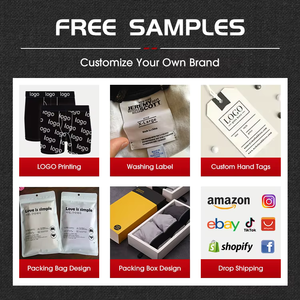 Boxers pour hommes en coton, logo OEM, ceinture large, qualité respirante, coton doux uni, boxers personnalisés pour hommes, caleçons pour homme - Product Image 4