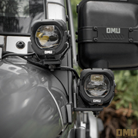 Support de fixation double pour éclairage OMU Genesis Series pour Jeep Wrangler JK, kits de montage pour système d'éclairage de montant A