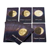 Fabricant de cartes de tarot Lady Divination Oracle personnalisées Jeu de tarot de cartes étoilées au design original personnalisé