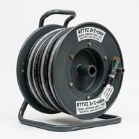 Kabel Listrik Lantian RTTVZ 3+2 Inti Tembaga Berisolasi Mineral dengan Selubung Luar PVC 0.6/1kV untuk Keamanan Kebakaran Industri