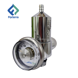 Regulador de presión de Gas de flujo constante estándar cromado de Venta caliente regulador C10 para cilindro de Gas de aluminio - Product Image 3