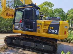 Komatsu รถขุด Pc220-8มือสองระบบ PC130-7 PC120-7แบบญี่ปุ่น - Product Image 5