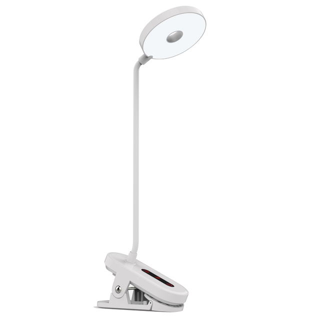 New Design Cordless Table Lamp Clip-On Rechargeable Desk Lamp Smart Night Light With Memory Function