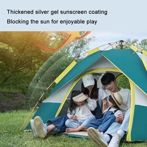 Tentes <span class=keywords><strong>de</strong></span> <span class=keywords><strong>camping</strong></span> d'été pour l'extérieur, imperméables, légères, camouflage, ouverture automatique rapide pour les randonneurs, les grimpeurs, le <span class=keywords><strong>camping</strong></span> minimaliste - Product Image 2