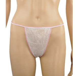 Slip monouso a perizoma per donna con elastico in vita, per spa, massaggi, forniture alberghiere e accessori per saloni - Product Image 1
