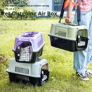 Boîte de <span class=keywords><strong>transport</strong></span> portable pour chat et <span class=keywords><strong>chien</strong></span> avec tapis absorbant, forme rectangulaire, modèle 303tc, pour le <span class=keywords><strong>transport</strong></span> <span class=keywords><strong>en</strong></span> <span class=keywords><strong>avion</strong></span> - Product Image 5