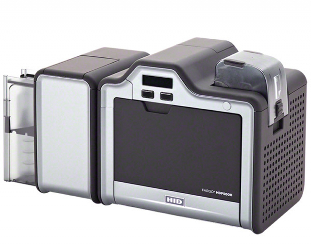 Card Printer HDP 5000 Heat Transfer Pvc Card Printer Retransfer Single Double Sided Card Printer