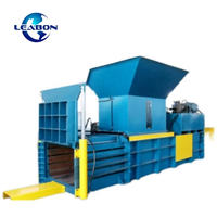 Vente chaude Industrielle Horizontale Carton Presse À Balles Machine Balles À Ordures Compacteur Déchets De Fer Fil Presse En Acier