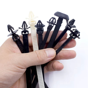 Attaches de fixation pour câbles de voiture, clips de fixation de câbles, sangles de fixation de câbles, serre-câbles, attaches rapides pour auto - Product Image 6