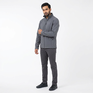 Veste de ski softshell pour homme, vêtements de sport d'extérieur, vêtements d'hiver, imperméable, grande taille, 100% polyester, veste pour homme - Product Image 1