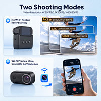 Caméra d'action Wi-Fi APEX 4K 2026, la plus vendue, pour sports de plein air, enregistreur vidéo, mini caméra corporelle